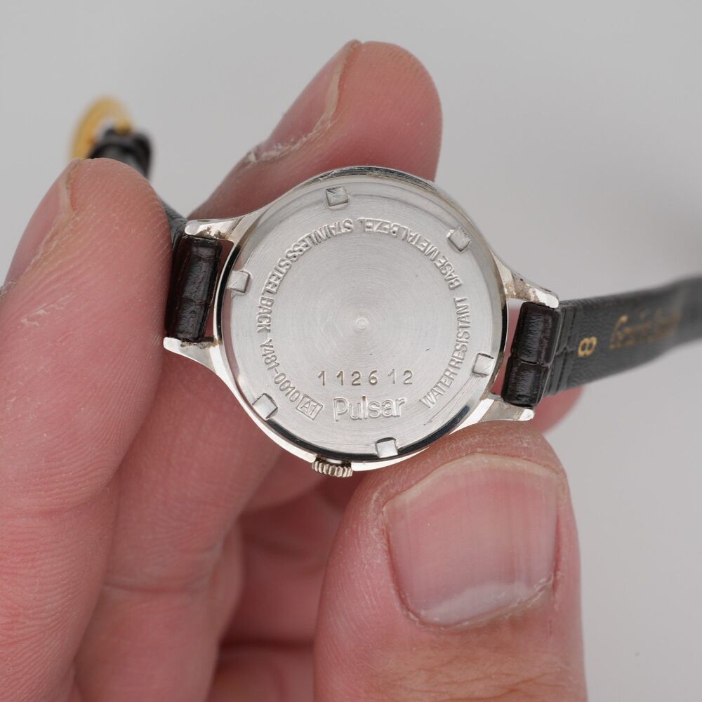 Pulsar 25mm Quartz Y481 – Cleaned Case – Tested & Running - Picture 4 of 10